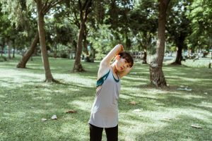 women doing back exercises 